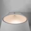 ASIT 60W E14 Nástěnné svítidlo, základna kov, povrch bílá, kryt plast opál, pro žárovku 60W, E14, 230V, IP20, tř.1, rozměry 135x165x200mm, svítí nahoru/dolů, vč. vypínače náhled 3