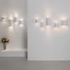 ASIT 60W E14 Nástěnné svítidlo, základna kov, povrch bílá, kryt plast opál, pro žárovku 60W, E14, 230V, IP20, tř.1, rozměry 135x165x200mm, svítí nahoru/dolů, vč. vypínače náhled 7