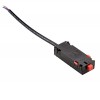 BRAGO connector II, 230V Napájecí konektor magnetického systému osvětlení, materiál kov, povrch černá, 230V, IP20, rozměry 25x20x290mm. náhled 1