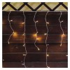 VT BASIC 100 LED, třásně, bliká, IP44, 2,5x0,9m VÝPRODEJ Spojovatelný vnitřní/venkovní vánoční třásně, 100 LED studená, 90 LED svítí stále, 10 LED bliká, svítící část l=2,5mx0,9m, rozteč 0,1m, IP44, kabel transparent, trafo SAMOSTANĚ náhled 16