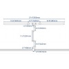 ADMIN 3S, 24W, CCT Stolní pracovní lampa, hliník, černá, 24W, 1400lm, stmívatelná 5 kroků , CCT nast teplota teplá 3000K - denní 6500 K, Ra >92, vč. adaptéru 230V/24V, IP20, rozměry v=840mm, l=950mm, úchyt svěr náhled 6