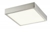 WILLO LED 15W/22W/28W IP20 čtvercové Stropní přisazené svítidlo, těleso hliník, povrch nikl mat, difuzor plast opál, LED 1x15W, 1650lm/1350lm, 22W, 2475lm/1980lm, 28W, 3300lm/23520lm, neutrální 4000K, stmív TRIAC, 230V, IP20, tř.2, rozměry dle typu