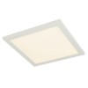 LEMURDA LED 30W VÝPRODEJ Stropní, přisazené svítidlo, těleso hliník, povrch bílá, difuzor akryl opál, LED 30W, 2400lm, teplá 3000K, 230V, IP20, tř.2, rozměry 450x450x50mm náhled 2