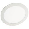 NURO R LED 3W Stropní, podhledové svítidlo kruhové, těleso hliník, povrch bílá, difuzor plast opál, LED 3W, 210lm, neutrální 3800K, vyzřovaní úhel 120°, Ra80, 230V trafo/kab, IP20, tř.2, rozměry d=90mm, h=23m náhled 1