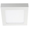 KIRKE S LED 6W Stropní přisazené svítidlo, těleso hliník, povrch bílá, difuzor plast opál, LED 6W, 420lm, teplá 2800K, Ra80, 230V, IP20, tř.2, rozměry 118x118x35mm náhled 1