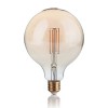 OROLA2 LED 1x4W E27 Světelný zdroj žárovka globe, zákl kov, krycí sklo jantar, LED 4W, E27, G120, teplá 3000K, 300lm, 230V, stř život 15.000h, 15.000x zap/vyp, d=120mm h=185mm náhled 1