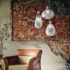 HAUSAL HL II, 1x60W E27 Závěsné svítidlo, základna kov, difuzor sklo kouřová šedá, pro žárovku 1x60W, E27, 230V, IP20, tř.2, rozměry d=160mm, h=380mm, závěsný kabel l=2530mm lze zkrátit. náhled 3