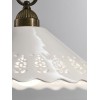 PIATRO T Stolní lampa, náklopná, těleso kov, povrch mosaz antik, stínítko keramika, pro žárovku 1x46W, E14, 230V, IP20, tř.1, l=245mm, h=295mm náhled 2