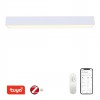 DEBELO PL 50W, TUYA-Z Stropní svítidlo, kov, povrch bílá, dif plast opál, LED 50W, 4220lm, smart TUYA, Zigbee 3.0, dálk ovl. (souč) nebo mob. tel. CCT nast teplota teplá 2700K-denní 6500K, stmív, 230V, 900x150x100mm náhled 1