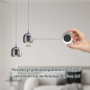 SMART vypínač ZigBee Otočný vypínač, SMART, Zigbee 3.0, kompatibilní smart systém Tuya, nastav CCT teplota, stmív., funkce zap/vyp, baterie 3V, IP20, plast bílá, rozměry d=40mm, h=29mm. náhled 2
