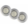 OCISIO LED 3x5W GU10 SADA 3ks - Stropní vestavné bodové svítidlo, výklopné +-40°, těleso kov, povrch lak bílá lesk, LED 3x5W, GU10, teplá 3000K, 320lm, 230V, IP20, tř.1, rozměry: 81x81x60mm, vč.sv.zdr. náhled 8