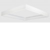MR125 - Rám pro LED panel 600x600x70 Montážní rám pro stropní montáž LED panelu, materiál kov, povrch bílá, rozměry 600x600x70mm, DIY šroubovací, rozložený náhled 1