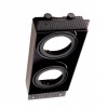 NOWA rám IVSQ Podhledové bezrámečkové bodové svítidlo, do sádrokartonu, materiál kov, povrch bílá, pro LED modul 2x31W,  rozměry 305x178x128mm náhled 2