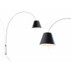 LADY Nástěnná lampa, základna kov, povrch chrom lesk, pro žárovku 1x250W, E27, 230V, stmív, IP20, tř.2. rozměry základna l=1910mm, max h=2480mm, pouze základna, stínítko dodáváno samostatně náhled 1
