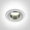 MUZI BI 18W IP54 Podhledové, bodové, svítidlo, těleso hliník, povrch bílá, LED 18W, 1710lm, neutrální 4000K, vyzař úhel 60°, Ra90, 230V, IP54, tř.2, rozměry d=170mm, h=86mm. náhled 1
