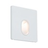 LENGIS LED 1,7W SQ Vestavné svítidlo do stěny čtvercové, materiál plast, bílá, LED 1,7W, teplá 2700K, 110lm, 230V, IP20, tř.2, 78x78x35mm, svítí dolů, montáž do KU68 náhled 1
