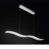 HONNEF HL 48W CCT Závěsné svítidlo, lustr, hliník, bílá, difuzor plast opál, LED 48W, 3648lm, přepín CCT teplá 3000K/neutr 4000K/denní 6000K, stmív. TRIAC, 230V, IP20, rozměry 1200x96mm, vč závěs lanka 1500mm, lze zkr. náhled 1