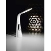 LOBEN Stolní lampa, nastavitelný směr svícení, těleso plast, povrch bílá, LED 10W, teplá 3000K, 700lm, stmívatelné, 230V, IP20, rozměry 400x330mm, ventilátor. náhled 1