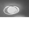 ZECH WL/PL 43W Nástěnné nebo stropní svítidlo, těleso hliník, povrch bílá mat + šedá, dif plast opál, LED 43W, 3010lm, teplá 3000K, stmív. TRIAC, Ra80, 230V, IP20, rozměry 475x65mm, svítí nahoru/dolů. náhled 1