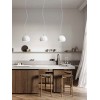 ZUK HL I 1x40W E27 Závěsné svítidlo, základna kov, povrch bílá, stínítko sádra bílá, pro žárovku 1x40W, E27, 230V, IP20, tř.1, rozměry d=230mm, h=180mm, vč závěs kabelu s bílým textil úpletem l=1300mm, lze zkr. náhled 3