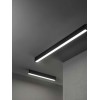 ZIDEK 40W Přisazené/závěsné svítidlo, materiál hliník, povrch bílá, dif plast opál, LED 40W, 3120lm, přepín CCT teplá 3000K-denní 6000K, stmív, UGR<22, Ra90, 230V, IP20, tř.1, rozměry 1200x50x75mm. náhled 2