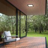 LEONU SQ 15W, CCT, IP44 Stropní venkovní svítidlo, plast černá, difuzor plast opál, LED 15W, smart TUYA smart WiFi, dálk. ovl. nast teplota CCT teplá 2700K, denní 6500K, 1190lm, stmív., 230V, IP44, tř.2, rozměry 250x250x30mm náhled 19