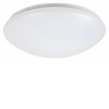 SESTO R VÝPRODEJ Stropní svítidlo, kov, bílá, difusor plast opál, LED 16W, 1150lm, dálk ovl. nast teplota CCT teplá 3000K - denní 6500K, Ra80, + RGB, 230V, IP20, rozměry d=300mm, dálk ovl SAMOS náhled 1