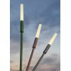 SCHULZER 1,5W, IP65 Sloupkové svítidlo, pro osvětlení záhonů s bodcem, těleso hliník, barva tmavě šedá, difuzor plast opál, LED 1,5W, teplá 3000K, 80lm, 24V, IP65, tř.3, rozměry d=18mm, h=1240mm. náhled 2