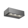 STANKA WL 15,5W IP54 Nástěnné venkovní svítidlo, těleso hliník, povrch tmavě šedá, krycí sklo čiré, LED 15,5W, 975lm, teplá 3000K, vyzař. úhel 40°x60°, Ra80, 230V, IP54, tř.1, rozměry 205x60x111mm, svítí dolů. náhled 1