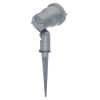 DUSTOR 3000K 950LM Bodové svítidlo, těleso hliník, šedostříbrná, sklo čiré, LED 10W, COB, teplá 3000K, 950lm/cca 50W žár, vyzař úhel 45°, 230V, IP65, d=84mm, h=145mm, bodcem do záhonu náhled 2