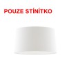 EROPA 55/30 Stínítko, materiál textil povrch vnější černá/vnitřní měděná fólie, pro žárovku max 23W, d=550mm, h=300mm náhled 3
