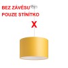 DIONE 55/30 Stínítko, materiál textil povrch vnější limetková/ vnitřní bílá, pro žárovku max 23W, d=550mm, h=300mm náhled 26