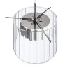 ARTEM Závěsné svítidlo, těleso kov, povrch chrom, stínítko sklo čiré, LED 1x5W, teplá 3000K, 400lm/cca 20W žár., 230V, IP20, tř.1, d=115mm, h=100mm, závěs l=1150mm, závěs lze zkrátit náhled 3