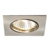 TERPO SQ 1x50W GU10 Stropní, podhledové, bodové, svítidlo, výklopné +-30°, těleso hliník, povrch bílá mat, pro žárovku 1x50W, GU10 ES50, 230V, IP20, tř.1, 83x83mm náhled 4