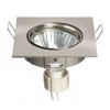 TERPO SQ 1x50W GU10 Stropní, podhledové, bodové, svítidlo, výklopné +-30°, těleso hliník, povrch bílá mat, pro žárovku 1x50W, GU10 ES50, 230V, IP20, tř.1, 83x83mm náhled 5