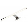 HEPRICO do koupelny Svítidlo na polici nebo skříňku k zrcadlu, těleso kov, povrch chrom lesk, difuzor plast mat, LED 1x7W, teplá 3000K, 370lm, Ra80, 230V, do koupelny IP44, tř.2. rozměry 500x25x14mm, 1 rameno l=100mm náhled 1