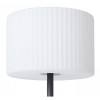 URTINERO STAND LAMP 1x25W E27 Stojací lampa venkovní, těleso kov, povrch lak černá mat, difuzor plast bílá, pro žárovku 1x25W, E27, 230V, IP65, tř.1. rozměry d=350mm h=1500mm náhled 2