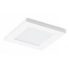 NOMINA SQUARE 1x35W GU5,3 Stropní, podhledové svítidlo čtvercové, těleso plast bílá lesk, difuzor plast opál, pro žárovku 1x35W, GU5,3, 12V, do koupelny IP44/IP20, tř.2. rozměry 90x90x6mm náhled 1