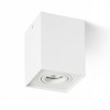 NORTONIERA GU10 1x35W Stropní, přisazené, jednobodové svítidlo, výklopné +-25°, základna kov, povrch bílá, pro žárovku 1x35W, GU10, 230V, IP20, tř.1, rozměry 94x94x124mm náhled 3