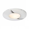 ROPANIA GU10 1x35W Vestavné, stropní, bodové svítidlo, těleso hliník, povrch chrom, krycí plast transparentní, pro žárovku 1x35W, GU10, 230V, do koupelny IP54, tř.1, rozměry d=82mm, h=100mm náhled 2