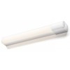 NIMBAF Nástěnné svítidlo, základna plast bílá, difuzor plast mat, LED 1x8W, teplá 3000K, 640lm, Ra80, 230V, do koupelny IP44, tř.1. rozměry 55x65x480mm náhled 1