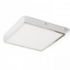 GREHAM SQUARE stmívatelné Stropní přisazené svítidlo čtvercové, základna kov, rámeček lak bílá, difuzor plast opál, LED 1x24W, teplá 3000K, 2160lm, Ra80, 230V, stmív TRIAC, IP20, tř.2. rozměry 228x228x34mm náhled 2