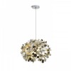LEXON ZÁVĚSNÉ Závěsné svítidlo, základna kov, povrch chrom, stínítko folie chrom, imitace konfet, pro žárovku 1x28W, E27, 230V, IP20, tř.1, rozměry 420x290mm, vč závěsu l=1100mm náhled 3