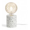 ARNEBURG I Stolní lampa, povrch tělesa imitace teraso, pro žárovku 1x28W, E27, 230V, IP20. rozměry d=100mm, h=110mm. náhled 2