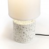 ARNEBURG I Stolní lampa, povrch tělesa imitace teraso, pro žárovku 1x28W, E27, 230V, IP20. rozměry d=100mm, h=110mm. náhled 1