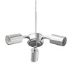 IVATO 3x20W Závěsný kabel s objímkou, základna kov, povech chrom lesk, pro žárovku 3x20W, E27, A60, 230V, IP20, d=310mm, vč. transparentního závěsného kabelu l=1800mm, lze zkrátit, STÍNÍTKO DODÁVÁNO SAMOSTATNĚ náhled 1