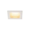 SMEJC 3000K Stropní, podhledové svítidlo, základna hliník, povrch bílá difuzor plast opál, LED 1x10W, teplá 3000K, stmívatelné TRIAC, 230V, rozměry 85x45x85mm, trafo na kabelu náhled 2