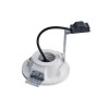 MARI 1x35W GU10 Stropní, podhledové svítidlo, těleso kombinace plast, kov bílá, pro žárovku 1x35W, GU10, 230V, rozměry d=130mm h=140mm náhled 3