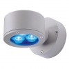 PLAYGROUD nástěnná GX53 Nástěnné bodové svítidlo, těleso hliník, povrch černá antracit, krycí sklo čiré, pro LED 1x9W, GX53, 230V, IP54, 100x100x155mm, svítí dolů náhled 2