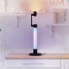SID TL 10W CCT RGB Stolní lampa, nastav. směr svícení, těleso kov a plast, povrch černá a šedá, LED 10W, 600lm, ovl. (součástí) CCT nastav teplota 3000K-5000K, stmív.,RGB, napájení USB, IP20, 365x155x250mm. náhled 8